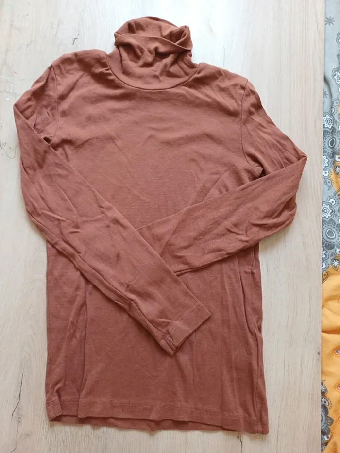 T-shirt col roulé gémo - photo numéro 4