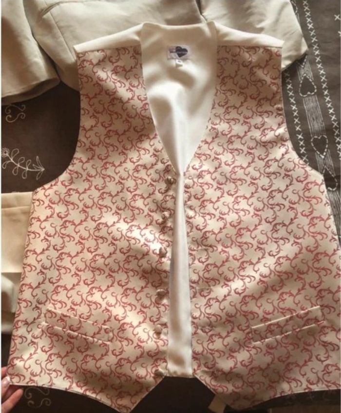 Costume homme point mariage T52 - photo numéro 3