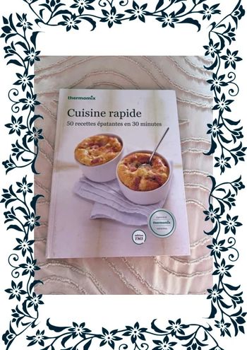 Livre - cuisine rapide - Thermomix