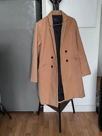 Manteau marron Kiabi