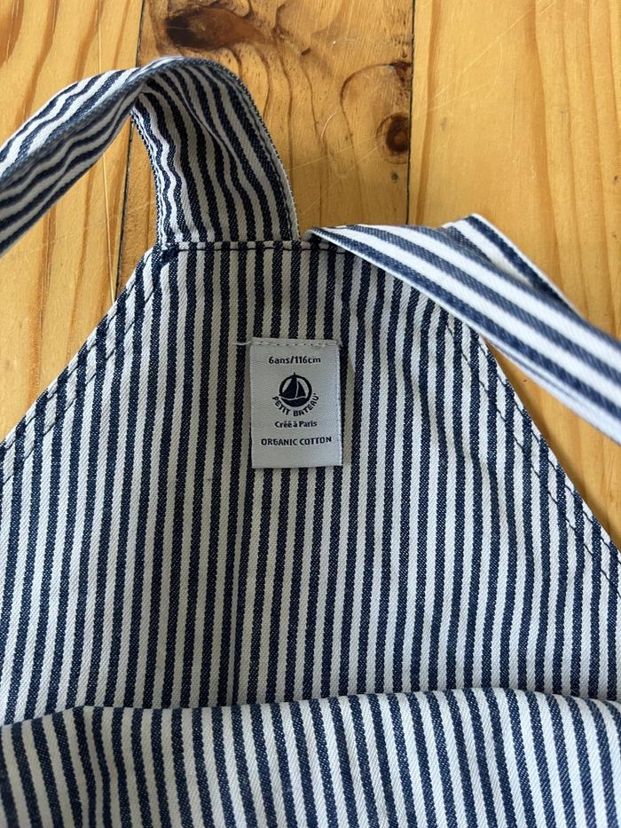 Salopette rayée Petit Bateau 6 ans - photo numéro 7