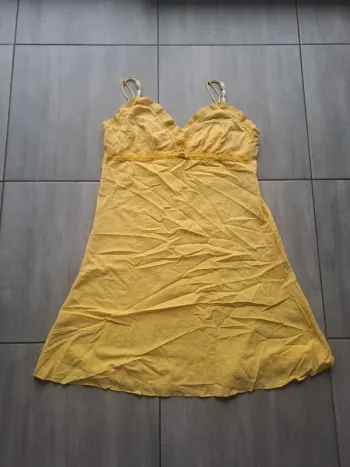 Robe d'été jaune XL