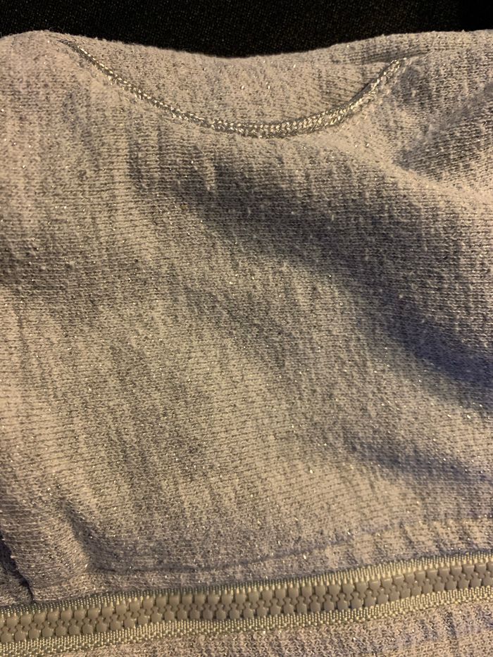 Sweat à capuche fille 6 mois paillettes Verbaudet - photo numéro 3