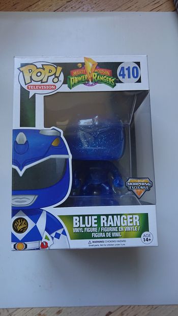 Figurine pop "blue ranger" édition morphing