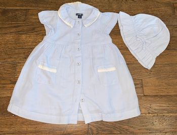 robe + chapeau Kiabi 6 mois