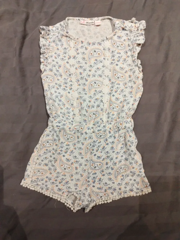 Combi short Lili marelle 5 ans