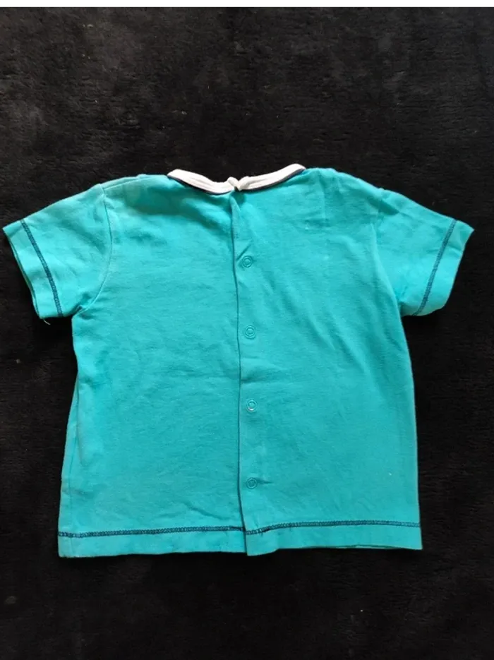 Tee shirt manches courtes 12 mois - photo numéro 2