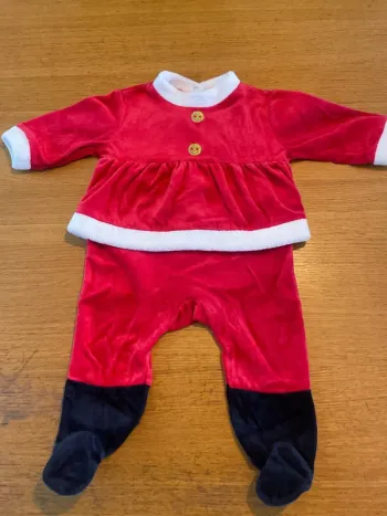 Pyjama pere noel fille 9 mois