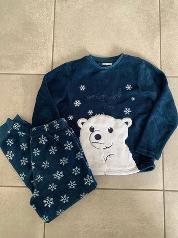 Pyjama polaire taille 7/8 ans