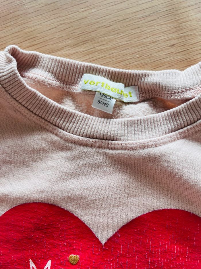 Pull Vertbaudet « Meilleure sister » 8 ans - photo numéro 2