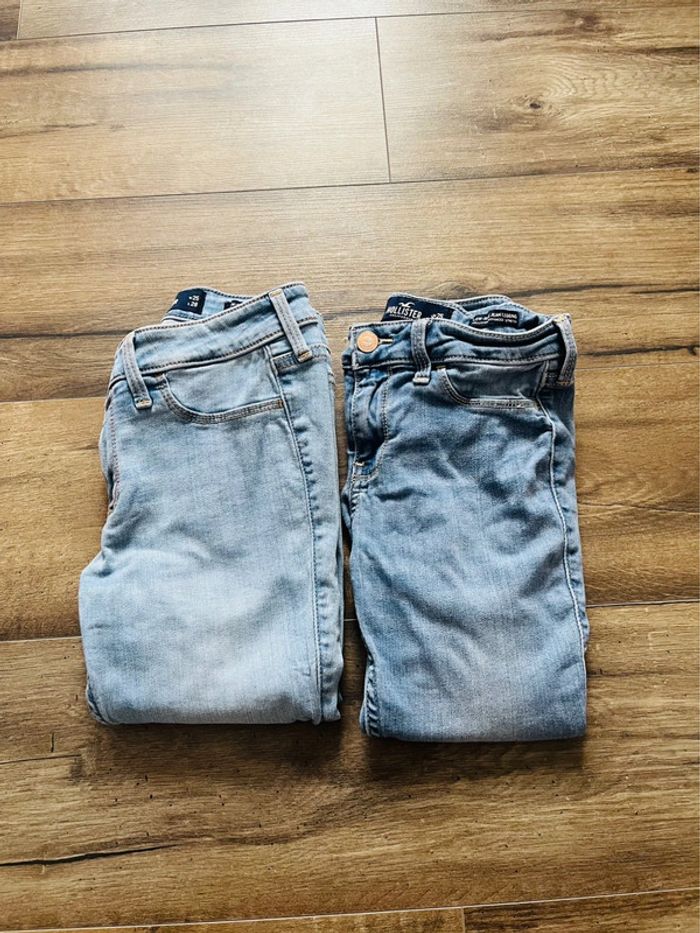 Lot de 2 jeans hollister
