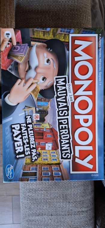 Monopoly mauvais perdant