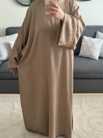 Abaya taupe