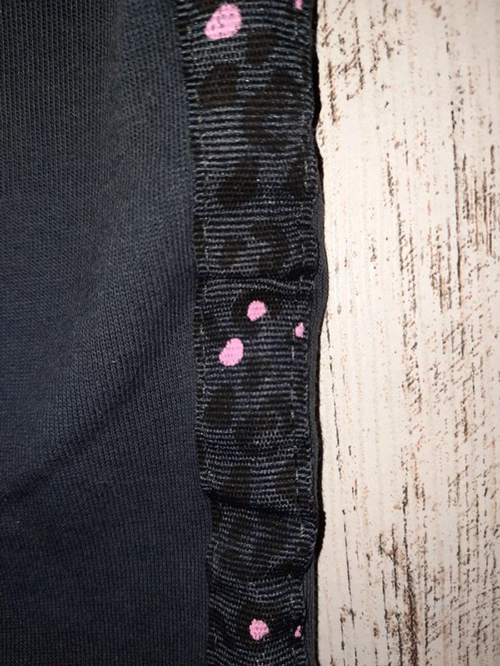 Pantalon jogging  bordé motif léopard - photo numéro 4