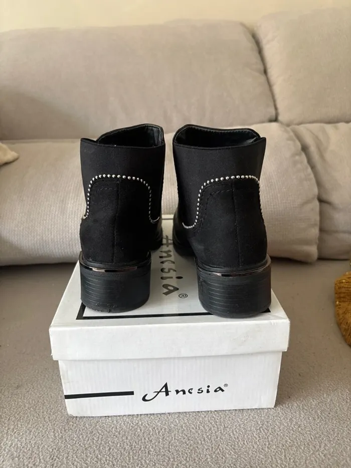 bottines noires - photo numéro 2