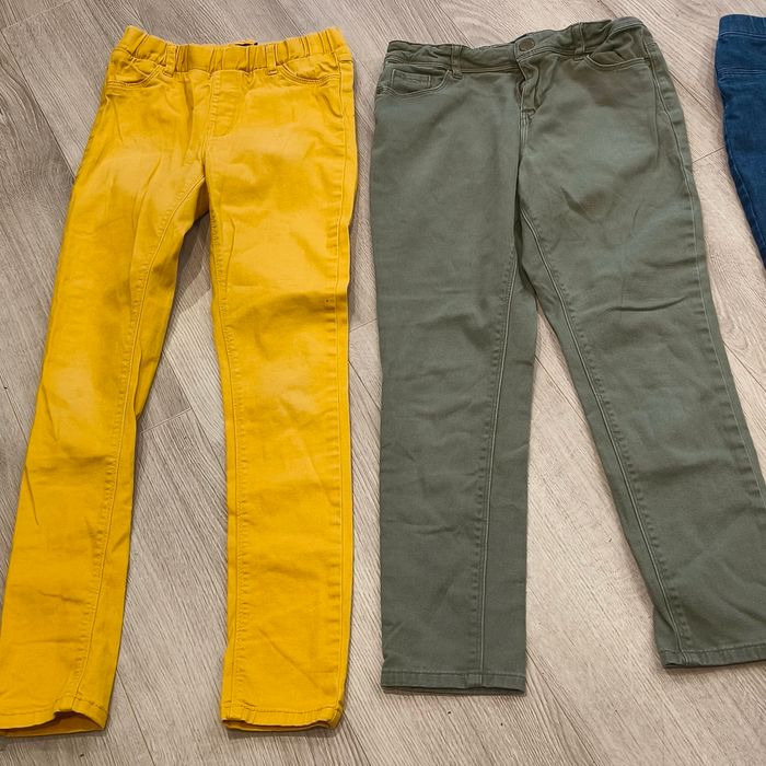 Lot 4 pantalons fille taille 10 ans - photo numéro 2