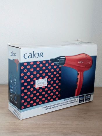 Sèche cheveux rouge Édition limitée Lipstick Red Signature Pro AC / Calor - 2100w