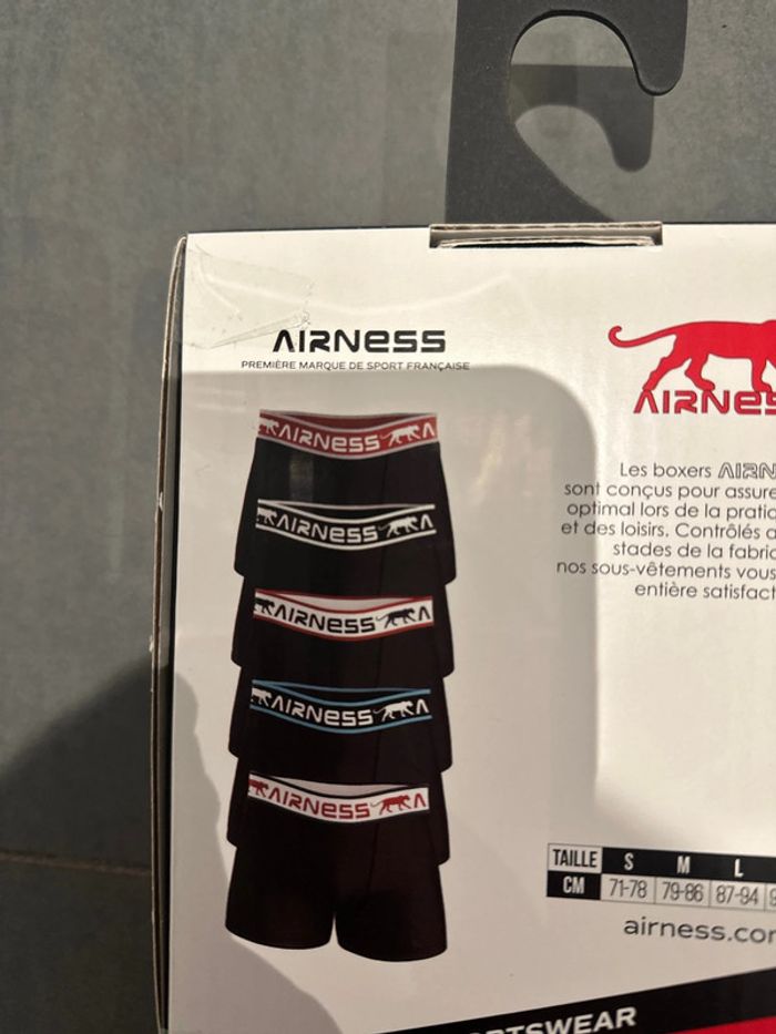 Lot de 5 boxers airness taille L
