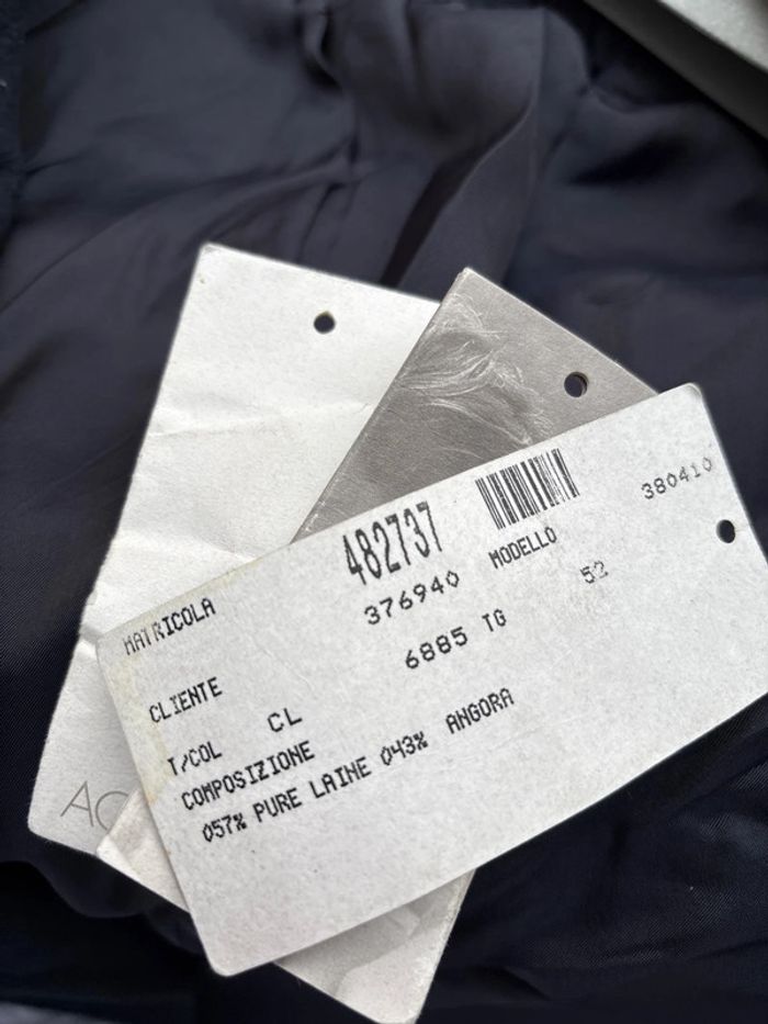 Manteau en laine Francesco Smalto - photo numéro 7