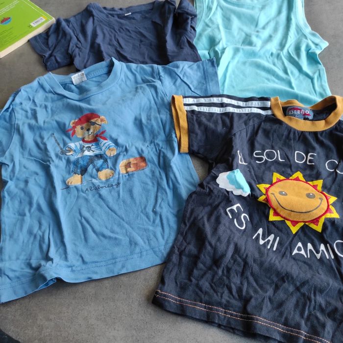 Lot de tee shirt été 4 ans garçon - photo numéro 3