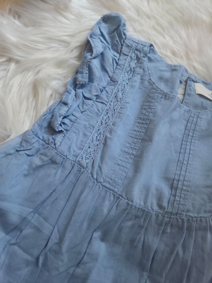 Robe bleu h&m 2/3ans - photo numéro 2