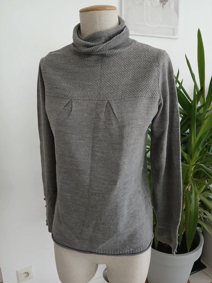 Pull gris Taille L🌿💝 - photo numéro 6