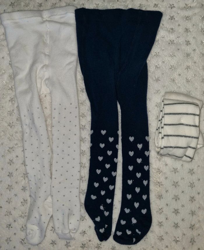 Lot de 3 collants