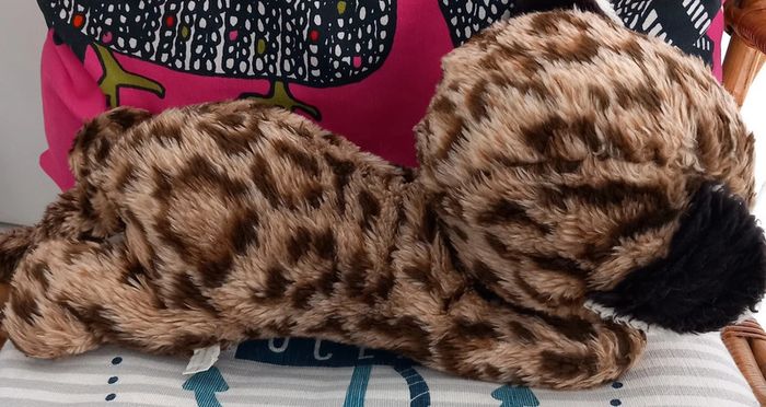 Peluche panthère/chat vintage Ajena 37 cm rare - photo numéro 5