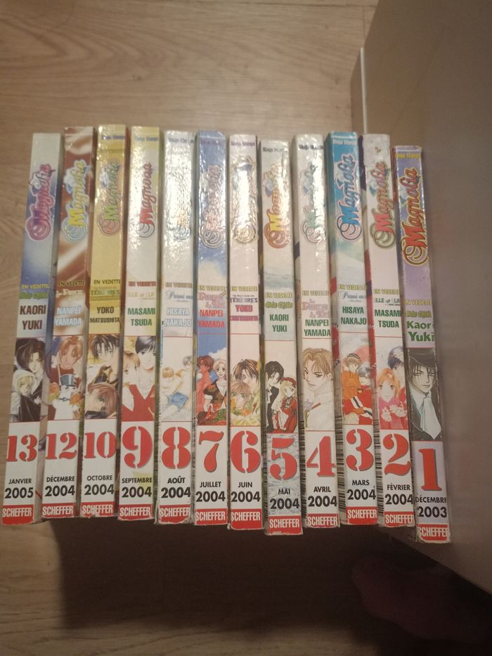 14 Livres Manga