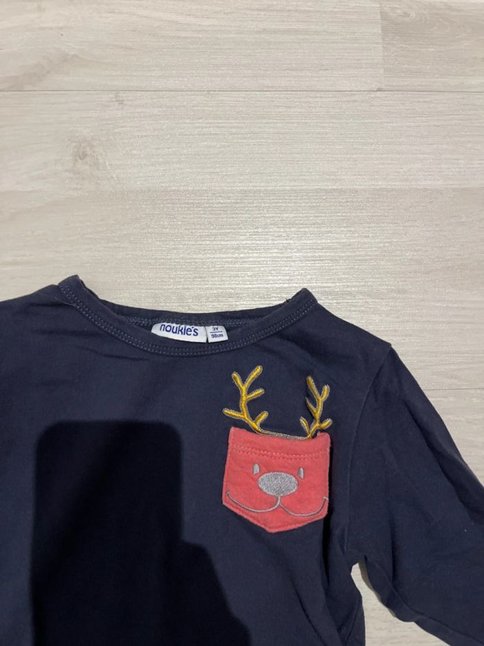 T-shirt manches longues 3 ans Noukie’s - photo numéro 2