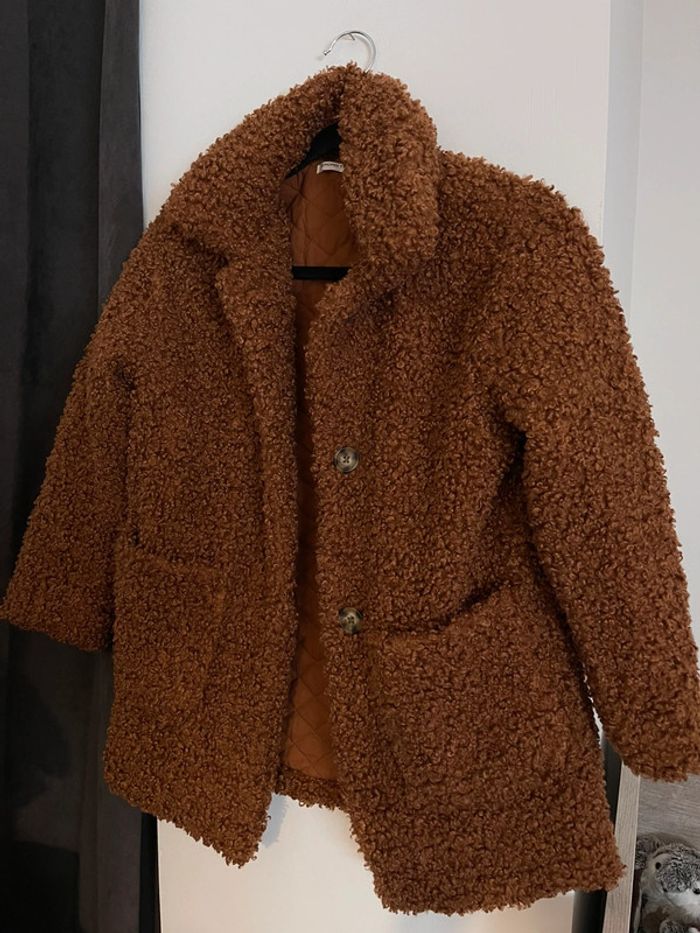 Manteau bouclette Monoprix