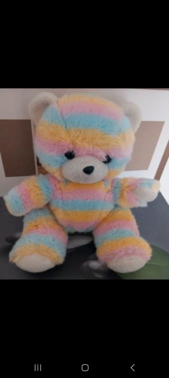 Peluche multicouleurs Ajena 36cm
