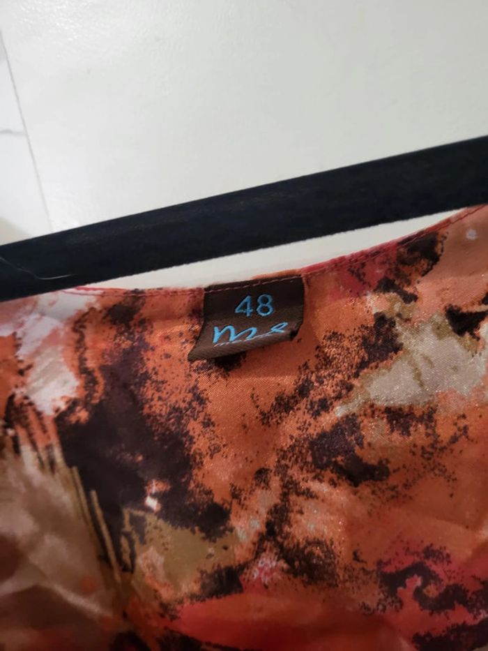 Haut débardeur tunique satin 48 - photo numéro 3