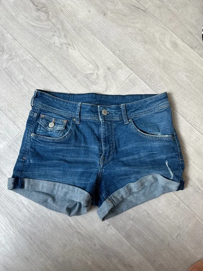 Short en jean
