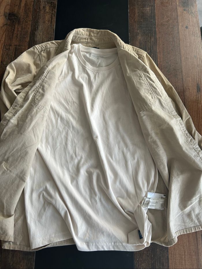 Ensemble t-shirt et veste chemise - photo numéro 3