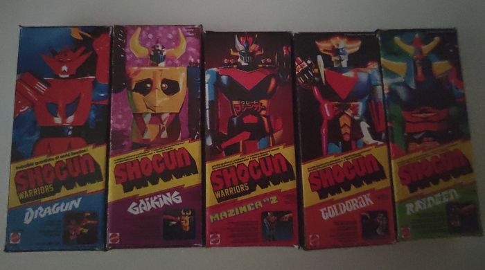 Goldorak magnets x 5