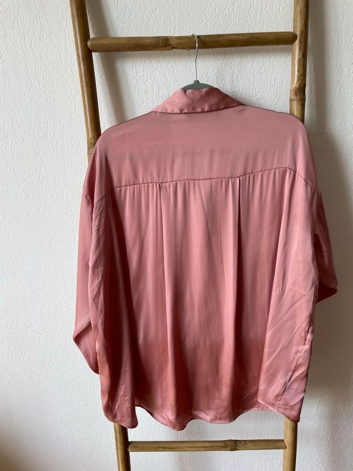 Chemise rose Zara - photo numéro 3