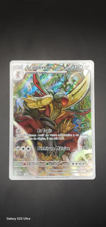 Pokémon - Scalpereur SVP 130 - Promo Coffret Fable Nébuleuse