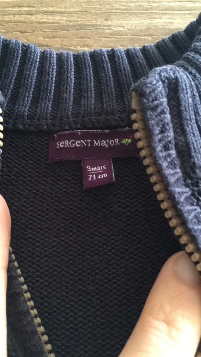 Gilet sergent major 9 mois - photo numéro 2