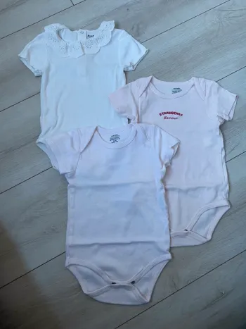 Lot de 3 bodies