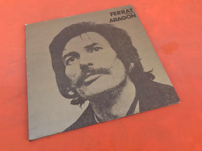 Vinyle 33 tours Jean Ferrat Ferrat chante Aragon (1974) Barclay 90013 - photo numéro 9