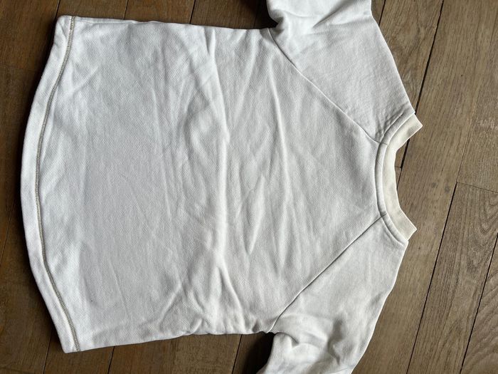 Sweat écru Petit Bateau 8 ans - photo numéro 4