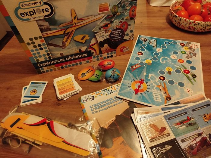 Jeu éducatif, créatif, Expériences aériennes, Lisciani Giochi, neuf sans étiquette. - photo numéro 4