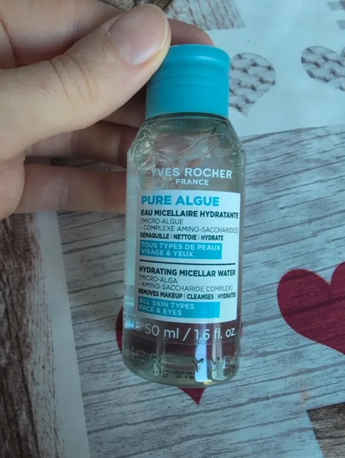 Eau micellaire yvre rocher 50 ml