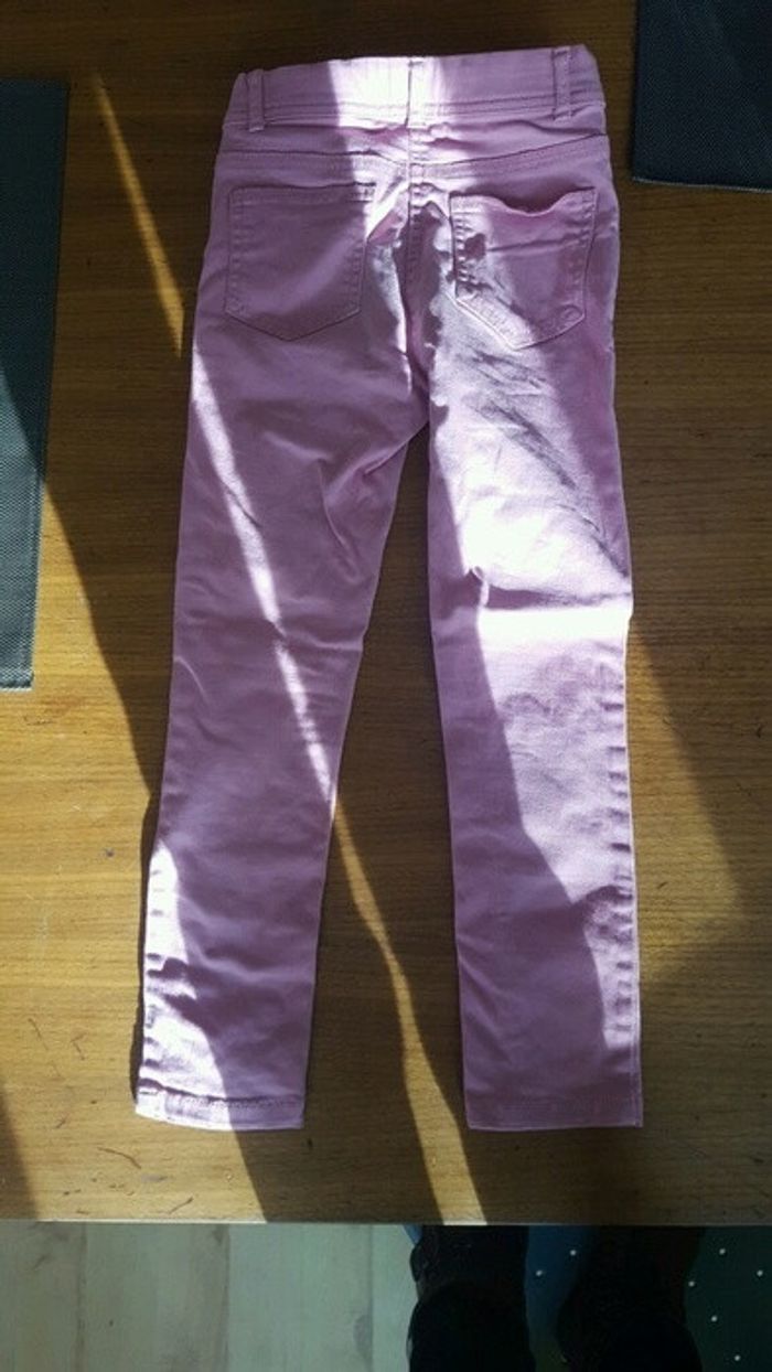 Pantalon slim rose 8 ans - photo numéro 2
