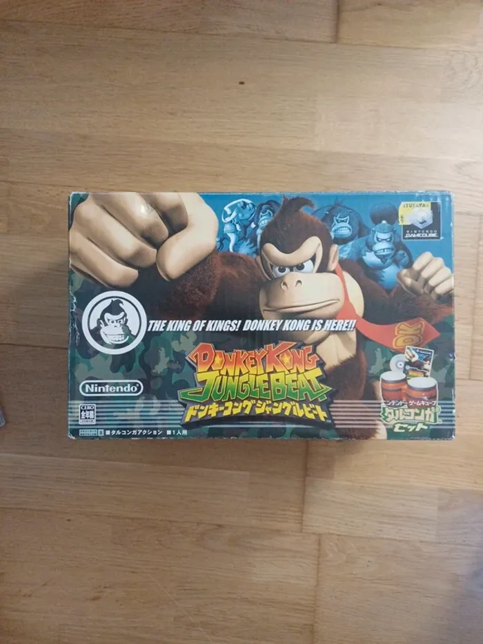 Pack Bongos Donkey Kong Jungle Beat Jap Nintendo Gamecube