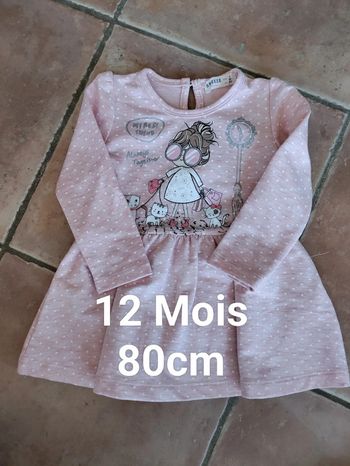 Robe 12 mois polaire intérieur