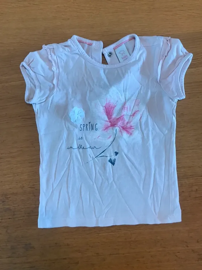 Lot 4 t shirt manches courtes 2 ans - photo numéro 6