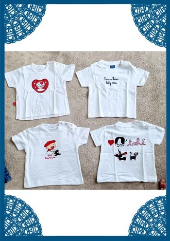 Lot 4 Tee shirt féria