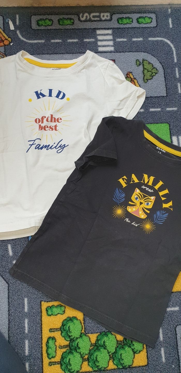 Tee short kiabi 4 ans